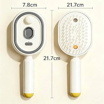 Electric Steam Hair Brush - Anti-Frizz Steam Hair Straightener & Massager Comb