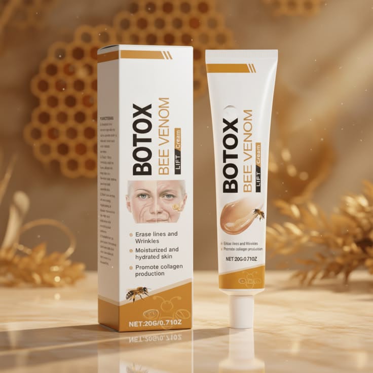Botox Bee Venom Anti-Wrinkle Face Cream - Collagen Boosting & Hydrating Skin Care