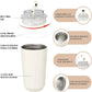 SMEG - Stainless Steel Vacuum Insulated Tumbler Mug