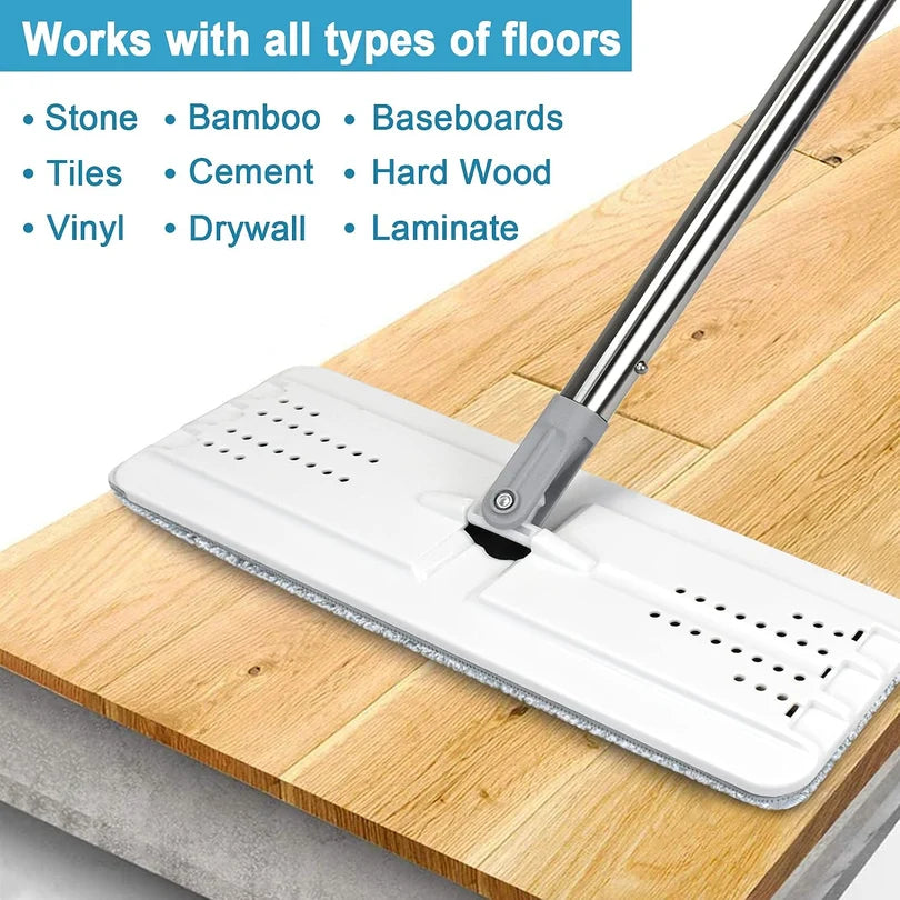 Flat Spin Mop With Bucket